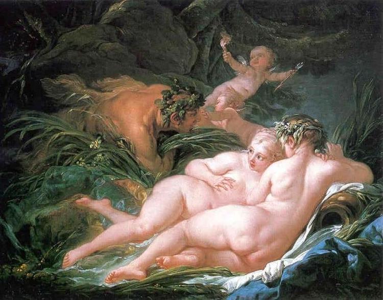 Francois Boucher Pan and Syrinx